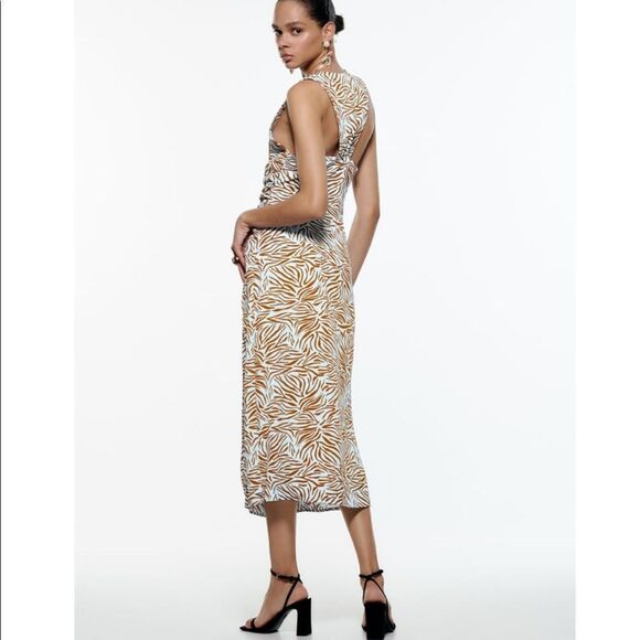 ZARA ZEBRA PRINTED DRESS - Picture 5 of 5